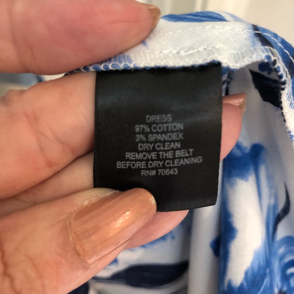 SOLD Jessica Howard 60s look full skirt dress, Size 10 - Picture 11 of 16